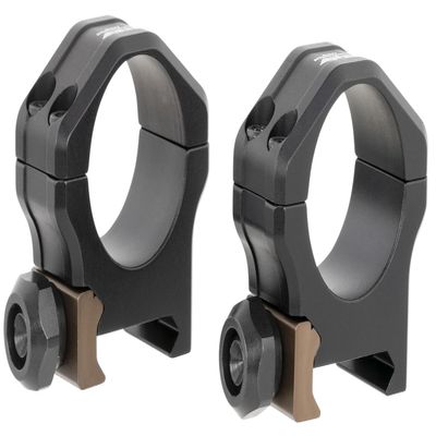 Christensen Arms Ultralight Scope Rings, Black/Burnt Bronze, Low, 1in, 810-00041-00