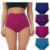 wirarpa Women's Underwear Cotton Super High Waisted Briefs Stretch Full Coverage Panties 4 Pack Assorted Small view 1