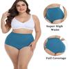 wirarpa Women's Underwear Cotton Super High Waisted Briefs Stretch Full Coverage Panties 4 Pack Assorted Small view 2