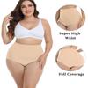 wirarpa Women's Underwear Cotton Super High Waisted Briefs Stretch Full Coverage Panties 4 Pack Multicolor Large view 2