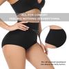 wirarpa Women's Underwear Cotton Super High Waisted Briefs Stretch Full Coverage Panties 4 Pack Multicolor Large view 3
