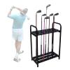 Golf Clubs Organizers, Golf Putter Stand Outdoor Metal Display Rack Holds 27 Clubs Organizer Equipmentr, Golf Club Display Cases Bracket view 1