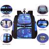 MATEIN Baseball Bag for Boys, Youth Baseball Bat Backpack for Softball Equipment & Gear & Helmet, Softball Backpack Holds 4 Bat with Fence Hook and Separate Shoe Compartment, Galaxy Blue view 2