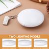 Mobestech Led Purse Light with Clip Touch Sensor Handbag Light for Backpack Suitcase and Purse 2.55X2.55X0.31In Automatic Night for Easy Item Finding view 2