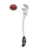 REINDEER Side Arm Ball Thrower for Cricket Leather and Tennis Ball Adjustable Robo Cricket Arm with Advanced Finger-Cup Design for Batting Practice (White) view 1