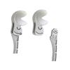 REINDEER Side Arm Ball Thrower for Cricket Leather and Tennis Ball Adjustable Robo Cricket Arm with Advanced Finger-Cup Design for Batting Practice (White) view 3
