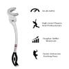 REINDEER Side Arm Ball Thrower for Cricket Leather and Tennis Ball Adjustable Robo Cricket Arm with Advanced Finger-Cup Design for Batting Practice (White) view 4