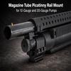 Trinity Picatinny Rail Mount Adapter Compatible with Winchester SXP Defender  Aluminum Weaver Style Single Rail Mount for 12 & 20 Gauge Platforms  Black Anodized view 2