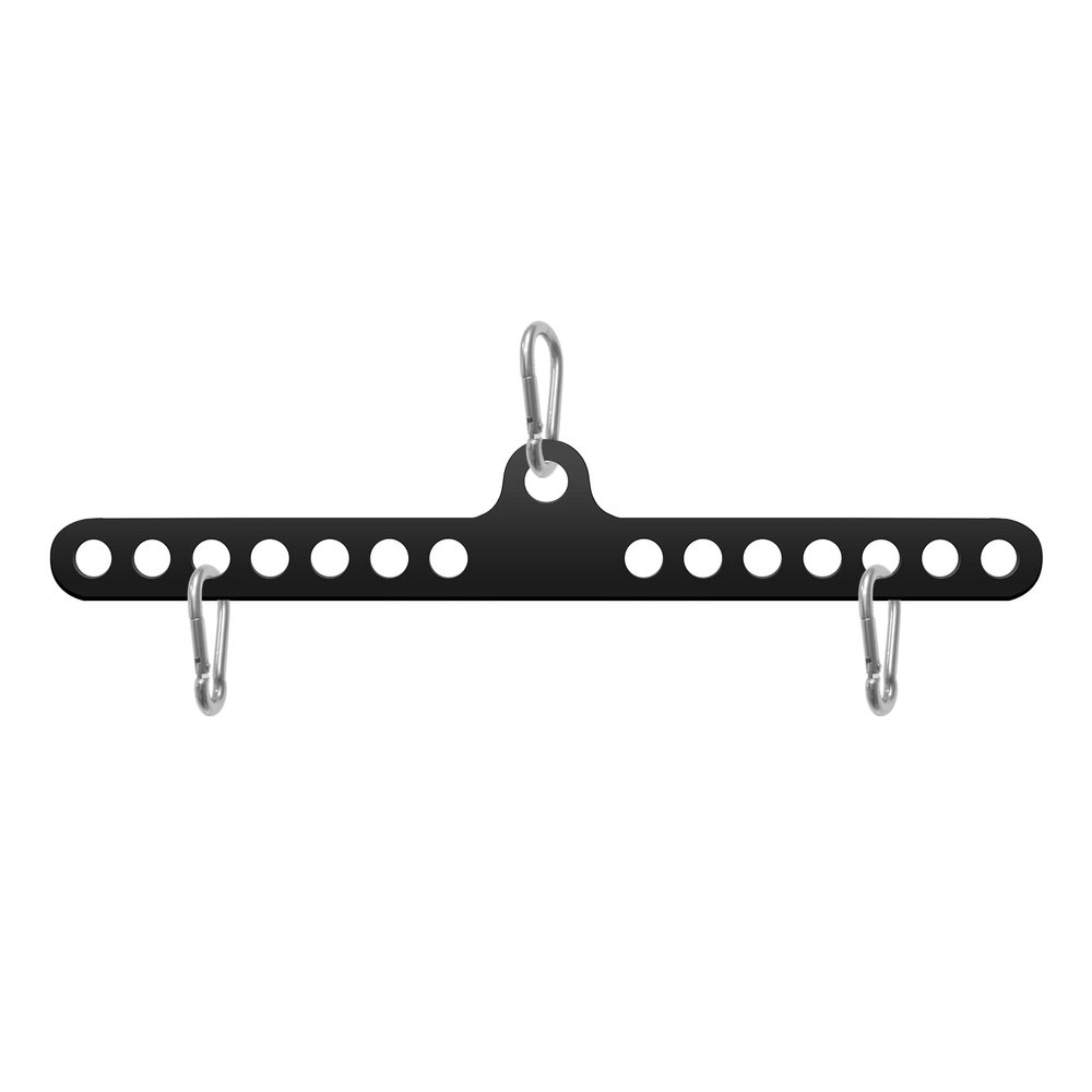 RIMLUFE Double to Single Adaptor Plate LAT T Bar Row Pull Up Down Accessories Tricep Rope Cable Crossover Machine Attachments Workout Weight Spreader Bar Pulley System Landmine D Handles for Home Gym