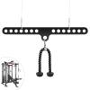RIMLUFE Double to Single Adaptor Plate LAT T Bar Row Pull Up Down Accessories Tricep Rope Cable Crossover Machine Attachments Workout Weight Spreader Bar Pulley System Landmine D Handles for Home Gym view 2