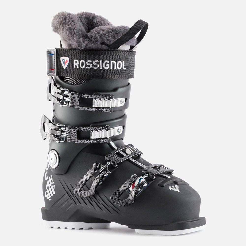 ROSSIGNOL Pure 70 Boots, Color: Metal Black, Size: 265 (RBL2350-265)