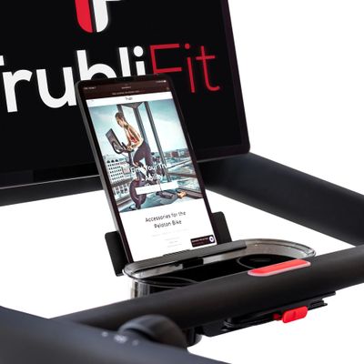TrubliFit iPad Holder for Original Peloton Tread and Cross Training Tread - Tablet Mount for Treadmill - Watch Netflix While You Run - Accessories for Peloton Tread