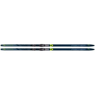 FISCHER Unisex Adults Twin Skin Power Medium Efficient Forward (EF) Lightweight Balanced Durable Nordic Fitness Skis Without Bindings, 189 cm