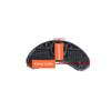 40 pcs Heel Plates Shoe Heel Taps Rubber Tips Sole Heel Repair Pad Replacement with Nails, Black view 2
