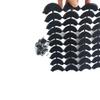 40 pcs Heel Plates Shoe Heel Taps Rubber Tips Sole Heel Repair Pad Replacement with Nails, Black view 4
