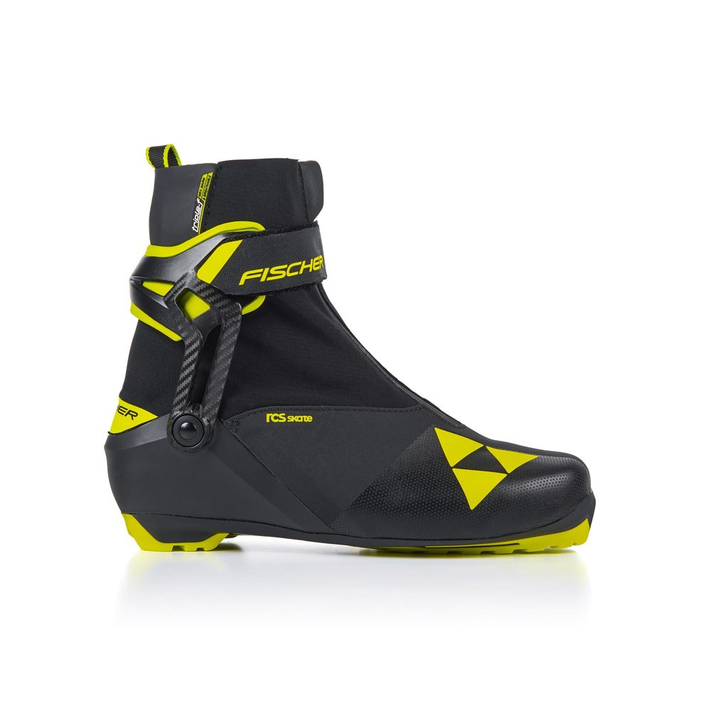Fischer Unisex RCS Skate Durable Weatherproof Protective Stable Insulated Nordic Race Skating Ski Boots, 39