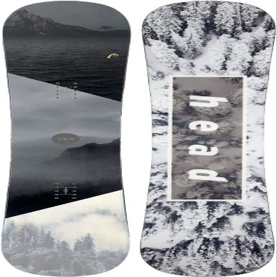 HEAD Unisex True 2.0 Black Snowboard, Size: 159W (331632-159W)