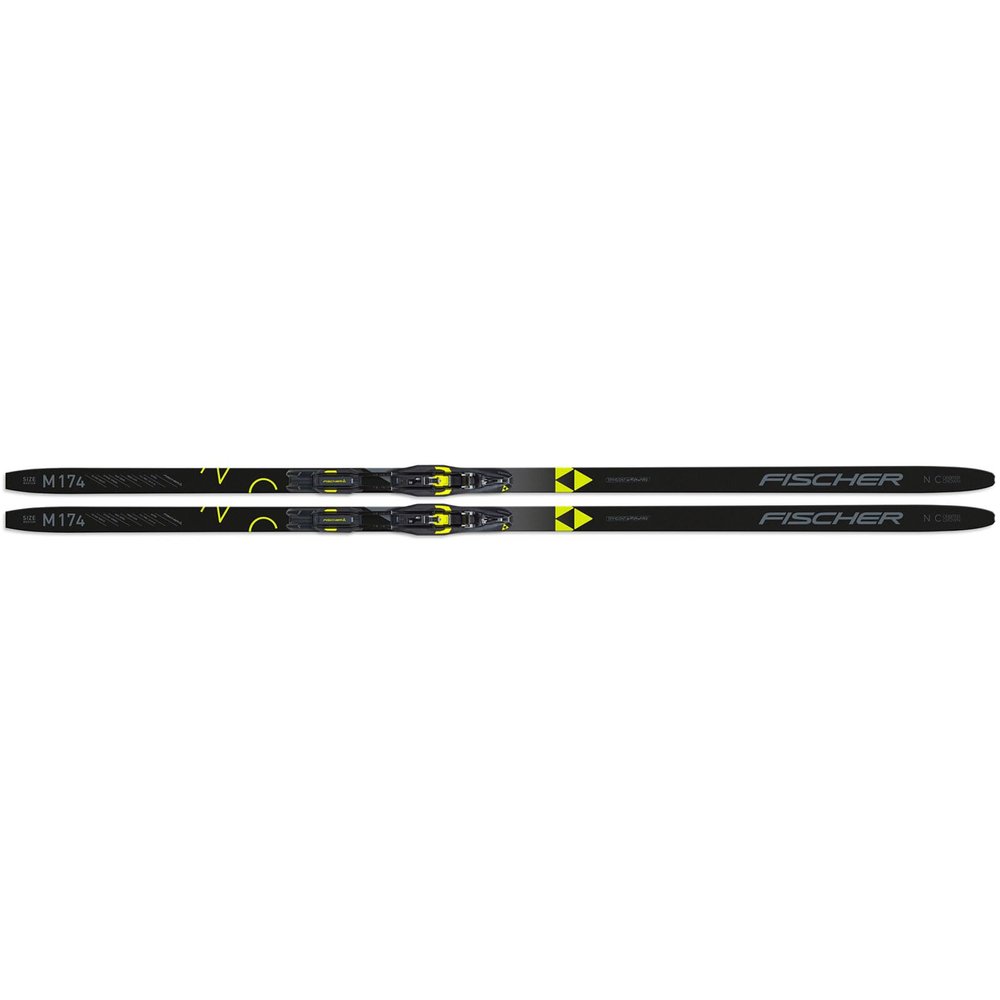 FISCHER Orbiter EF Adult Durable Stable Balanced Sport Lightweight Nordic Fitness Cruising Skis Without Bindings, L