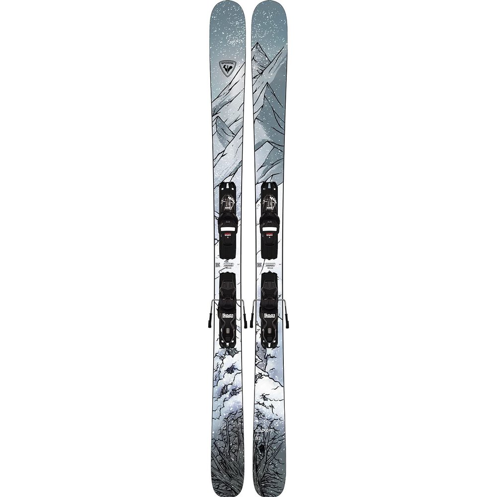 Rossignol Blackops 92 Xp11 Ski kit, Size: 156 (RRLMN03-156)