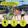 PaddleSmash - Pickleball Yard Game, As Seen on Shark Tank - Beach, Backyard, Lawn, Outdoor Activities for Adults and Family - Easy Assembly, Includes 4 Paddles, 2 Balls & Case view 4