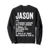 First Name Shirt Jason Definition Personalized Name Funny Sweatshirt view 1