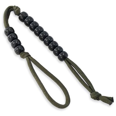Coopers Bay Pace Count Beads/Army Ranger Beads/Distance Counter for Your Land Navigation Kit - Trail Counter Hiking Beads for Compass Land Navigation as Part of an Orienteering Kit (Coyote Brown)