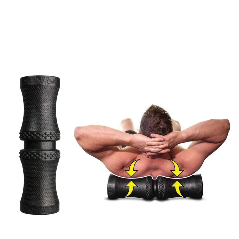 IntelliRoll Extra Firm Density MAX Sport Foam Roller for Muscle Trigger Point Massage, Physical Therapy and Exercise | Advanced Roller Optimized for Neck & Spine, Relieve Back Muscle Pain