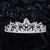 Anderson's Lyric Rhinestone Tiara, Sparkling 2-Inch Silver Crown with Clear Faux Diamonds, Adjustable Band & Comfort Combs, Perfect for Weddings, Proms, Pageants, Birthdays & Quinceaeras view 2