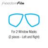 TUSA Anti-Fog Freedom Film for Scuba/Snorkeling Masks, Large 2-Window view 2