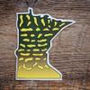Minnesota Northern Pike Sticker Decal view 1