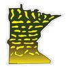 Minnesota Northern Pike Sticker Decal view 2