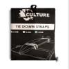 Culture Supply Tie Down Straps 15ft - Surfboard, Longboard, SUP, Paddleboard, Kayak, Canoe, Surf, fits All Vehicles with Roof Racks view 3