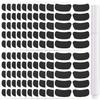 200 Pairs Sports Eye Black Stickers for Kids,Eye Strips Sports Eye Stickers Breathable Eye Strips for Baseball Football Softball Lacrosse Fans on Game Day,with 1 White Pencil view 1