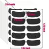200 Pairs Sports Eye Black Stickers for Kids,Eye Strips Sports Eye Stickers Breathable Eye Strips for Baseball Football Softball Lacrosse Fans on Game Day,with 1 White Pencil view 2