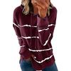 RKSTN Long Sleeve Shirts for Womens Dressy Casual Tops Blouse Loose Fit T-Shirt Casual Crewneck Sweatshirts 2025 Fall Clothes view 1