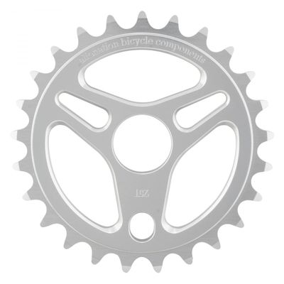 Alienation Enterprise Chainring 25T 1pc 1/8in Steel Silver BMX Bike