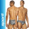Sporti Men's New Waves Brief Swimsuit - Black - 40 view 2