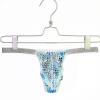 Ctreela Metallic Snakeskin Thongs for Men's Pouch Enhancing G-String Sexy Low Rise T-Back Underwear for Sex Party Club view 2