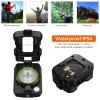 Proster IP54 Hiking Compass Professional Military Compasses Aluminum Alloy Camping Compass Waterproof with Sighting Clinometer view 2
