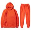 Casual Hoodie and Sweatpants Outfit Cosplay Hooded Pullover Sweatsuits Jogger Sets (Orange,XL,X-Large) view 1
