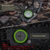Anbte Compass Hiking Survival, IP65 Waterproof Metal Compass with Sighting Clinometer and Carry Bag, Multifunctional, Professional, for Camping Hunting Hiking Navigation Outdoor, Grey view 4