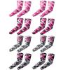 Geyoga 8 Pair Breast Cancer Awareness Sleeves Pink Ribbon Arm Sleeves Cooling Baseball Compression Arm Cover Sleeve for Women(Small) view 1