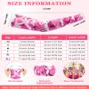 Geyoga 8 Pair Breast Cancer Awareness Sleeves Pink Ribbon Arm Sleeves Cooling Baseball Compression Arm Cover Sleeve for Women(Small) view 2