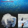 Fishing Net, 4.2M Hand Cast Fishing Net Spin Network Bait Fish Net w/Sinker Casting Net for Fishing Bait Wide Open Premium Throw Net Fishing Equipment view 4