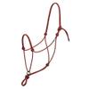 Weaver Leather Silvertip Rope Halter Sliding Small Red/Black view 1