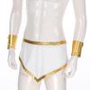 Sywiyi Men's Lingerie Set Halloween Theme Party Role Play Boxer Briefs Christmas Cosplay Outfits White A Medium view 4
