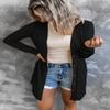 Black Cardigan for Women Lightweight Petite Long Sleeve Soft Cardigan Sweaters Small view 2