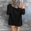 Black Cardigan for Women Lightweight Petite Long Sleeve Soft Cardigan Sweaters Small view 3