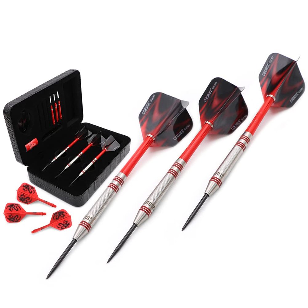 CUESOUL 26g Glory Luxury Dart Case Packing-Tungsten Steel Tip Dart Set