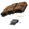 Triple Molle Mag Pouch 5.56 Tactical Open Top M4 M16 Magazine Holder Carrier with Quick Release Magazine Pouch Insert CB view 3